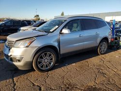 Chevrolet salvage cars for sale: 2015 Chevrolet Traverse LT