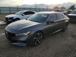 Salvage cars for sale at Magna, UT auction: 2019 Honda Accord Sport