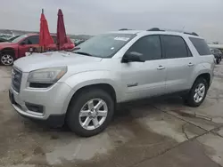 GMC Vehiculos salvage en venta: 2015 GMC Acadia SLE