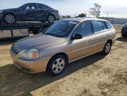 KIA rio salvage cars for sale: 2003 KIA Rio Cinco