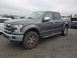 Salvage cars for sale at Eugene, OR auction: 2016 Ford F150 Supercrew