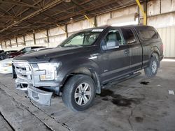 Salvage cars for sale at Phoenix, AZ auction: 2015 Ford F150 Super Cab