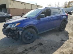 Salvage cars for sale at Marlboro, NY auction: 2015 Toyota Rav4 LE