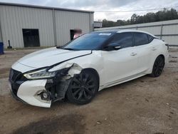 Nissan salvage cars for sale: 2019 Nissan Maxima S