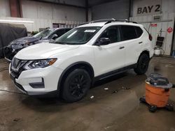 Salvage cars for sale at Elgin, IL auction: 2017 Nissan Rogue SV