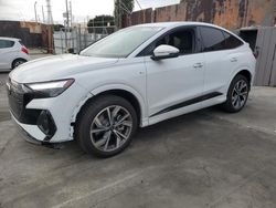 Salvage cars for sale at Wilmington, CA auction: 2024 Audi Q4 E-TRON Sportback Premium