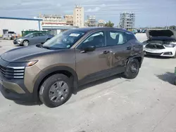 Salvage cars for sale at New Orleans, LA auction: 2025 Nissan Kicks S