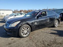 Salvage cars for sale at Pennsburg, PA auction: 2007 Infiniti G35