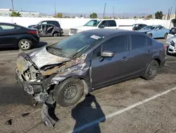 Burn Engine Cars for sale at auction: 2015 Honda Civic LX