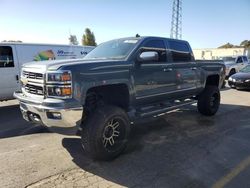 Salvage cars for sale at Hayward, CA auction: 2014 Chevrolet Silverado K1500 LTZ