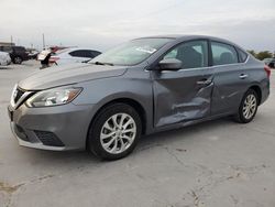 Salvage cars for sale at Grand Prairie, TX auction: 2019 Nissan Sentra S