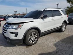 Salvage cars for sale from Copart Cleveland: 2018 Ford Explorer XLT