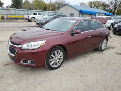 Chevrolet Malibu salvage cars for sale: 2016 Chevrolet Malibu Limited LTZ