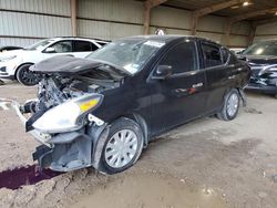 Salvage cars for sale at Houston, TX auction: 2019 Nissan Versa S