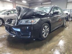 Salvage cars for sale at Elgin, IL auction: 2014 Honda Accord LX