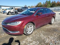 Salvage cars for sale from Copart Cleveland: 2016 Chrysler 200 Limited