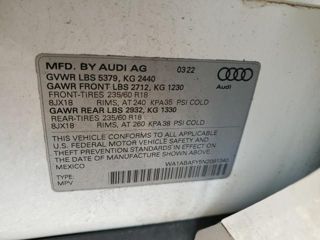 2022 Audi Q5 Premium 40