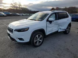 Salvage cars for sale at Albany, NY auction: 2021 Jeep Cherokee Limited