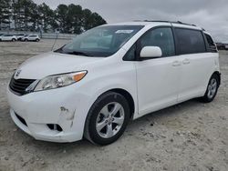 Salvage cars for sale at Loganville, GA auction: 2012 Toyota Sienna LE