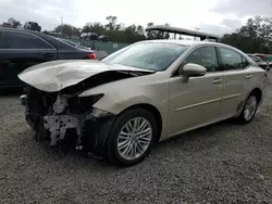 Salvage cars for sale at Riverview, FL auction: 2015 Lexus ES 350