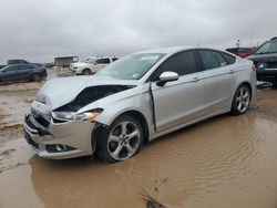 Salvage cars for sale at Amarillo, TX auction: 2016 Ford Fusion S