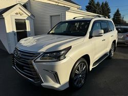 Salvage cars for sale at East Granby, CT auction: 2016 Lexus LX 570