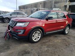 Salvage cars for sale at auction: 2017 Ford Explorer XLT