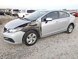 Honda salvage cars for sale: 2015 Honda Civic LX