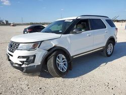 Salvage cars for sale at New Braunfels, TX auction: 2017 Ford Explorer XLT