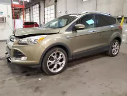 Salvage cars for sale at Ham Lake, MN auction: 2014 Ford Escape Titanium