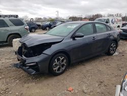 Salvage cars for sale at Louisville, KY auction: 2020 KIA Forte FE