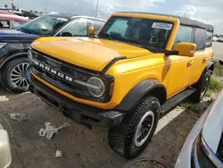 Salvage cars for sale at Riverview, FL auction: 2022 Ford Bronco Base