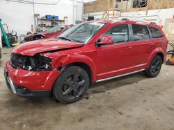 Dodge salvage cars for sale: 2018 Dodge Journey Crossroad