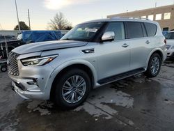 Vehiculos salvage en venta de Copart Littleton, CO: 2020 Infiniti QX80 Luxe