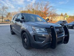 Ford salvage cars for sale: 2019 Ford Explorer Police Interceptor