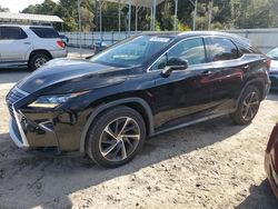 Salvage cars for sale at Savannah, GA auction: 2017 Lexus RX 350 Base