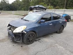 Nissan salvage cars for sale: 2013 Nissan Versa S