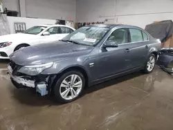 Carros salvage a la venta en subasta: 2010 BMW 528 XI