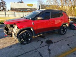 Vehiculos salvage en venta de Copart Cleveland: 2017 Jeep Compass Trailhawk