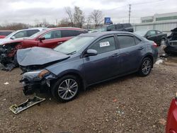 Salvage cars for sale from Copart Chicago Heights, IL: 2018 Toyota Corolla L