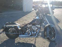 Salvage motorcycles for sale at Grantville, PA auction: 2001 Harley-Davidson Fxst