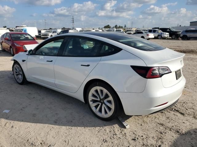 2022 Tesla Model 3