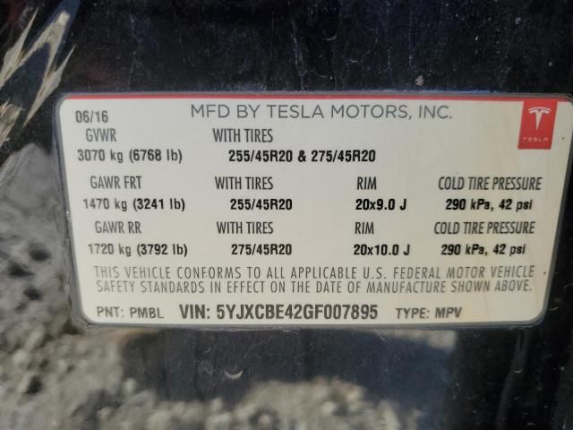 2016 Tesla Model X