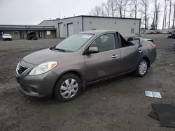 Salvage cars for sale at Arlington, WA auction: 2012 Nissan Versa S