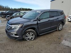 Salvage cars for sale at Franklin, WI auction: 2016 Honda Pilot LX