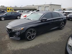 Honda salvage cars for sale: 2019 Honda Accord Sport