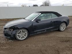 Salvage cars for sale at Portland, MI auction: 2012 Audi A5 Premium Plus