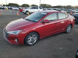 Hyundai salvage cars for sale: 2019 Hyundai Elantra SEL