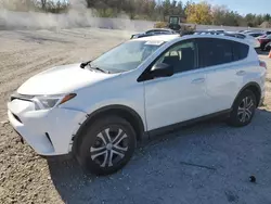 Salvage cars for sale at Franklin, WI auction: 2018 Toyota Rav4 LE