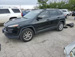 Salvage cars for sale at Lexington, KY auction: 2015 Jeep Cherokee Sport